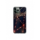 Husa personalizata tip carcasa HQPrint pentru Apple iPhone 11 Pro Max, model Lava Triangles, multicolor, S1D1M0367