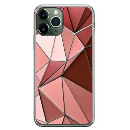 Husa personalizata tip carcasa HQPrint pentru Apple iPhone 11 Pro Max, model 3D, multicolor, S1D1M0373