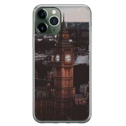 Husa personalizata tip carcasa HQPrint pentru Apple iPhone 11 Pro, model Big Ben 2, multicolor, S1D1M0014