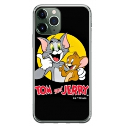 Husa personalizata tip carcasa HQPrint pentru Apple iPhone 11 Pro, model Tom and Jerry 4, multicolor, S1D1M0226