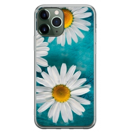 Husa personalizata tip carcasa HQPrint pentru Apple iPhone 11 Pro, model Petunia 2, multicolor, S1D1M0239