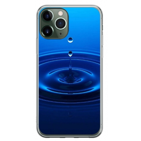 Husa personalizata tip carcasa HQPrint pentru Apple iPhone 11 Pro, model Picatura, multicolor, S1D1M0240