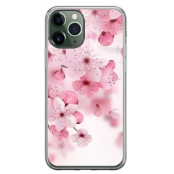 Husa personalizata tip carcasa HQPrint pentru Apple iPhone 11 Pro, model Flowers 17, multicolor, S1D1M0241