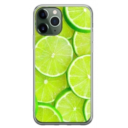 Husa personalizata tip carcasa HQPrint pentru Apple iPhone 11 Pro, model Lime, multicolor, S1D1M0253