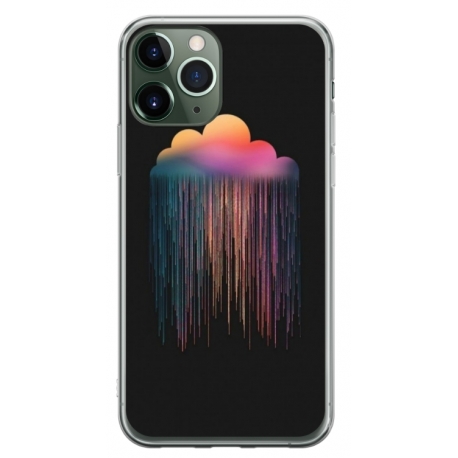 Husa personalizata tip carcasa HQPrint pentru Apple iPhone 11 Pro, model Colorful 3, multicolor, S1D1M0298