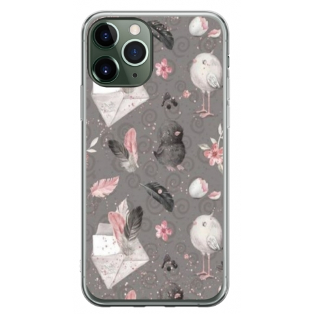 Husa personalizata tip carcasa HQPrint pentru Apple iPhone 11 Pro, model Abstract 1, multicolor, S1D1M0321