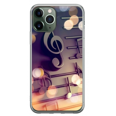 Husa personalizata tip carcasa HQPrint pentru Apple iPhone 11 Pro, model Notes, multicolor, S1D1M0328