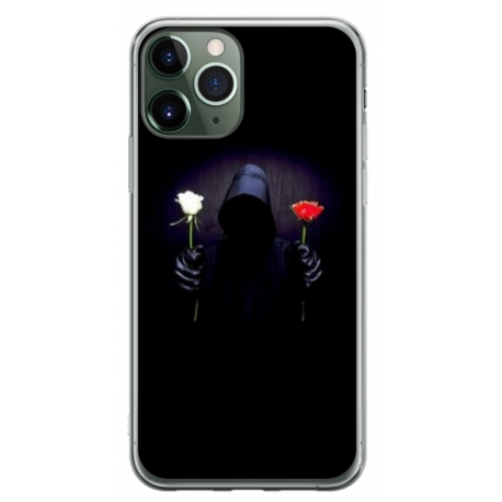 Husa personalizata tip carcasa HQPrint pentru Apple iPhone 11 Pro, model Choose Rose, multicolor, S1D1M0343