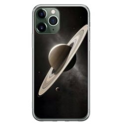 Husa personalizata tip carcasa HQPrint pentru Apple iPhone 11 Pro, model Planet 2, multicolor, S1D1M0348