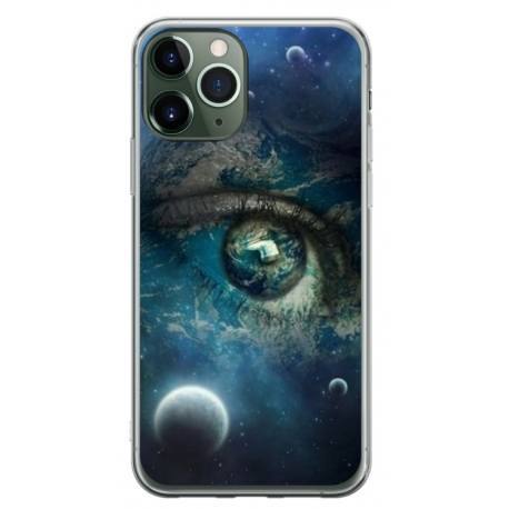 Husa personalizata tip carcasa HQPrint pentru Apple iPhone 11 Pro, model Abstract 3, multicolor, S1D1M0362