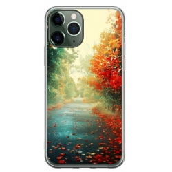 Husa personalizata tip carcasa HQPrint pentru Apple iPhone 11 Pro, model Nice View 15, multicolor, S1D1M0383
