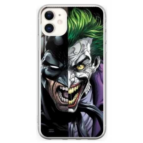 Husa personalizata tip carcasa HQPrint pentru Apple iPhone 11, model Batman VS Joker, multicolor, S1D1M0012