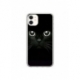 Husa personalizata tip carcasa HQPrint pentru Apple iPhone 11, model Black Cat 1, multicolor, S1D1M0015