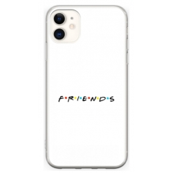 Husa personalizata tip carcasa HQPrint pentru Apple iPhone 11, model FRIENDS 1, multicolor, S1D1M0043