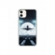 Husa personalizata tip carcasa HQPrint pentru Apple iPhone 11, model Moon Landing, multicolor, S1D1M0077