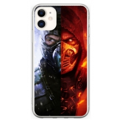 Husa personalizata tip carcasa HQPrint pentru Apple iPhone 11, model Mortal Kombat, multicolor, S1D1M0130