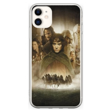 Husa personalizata tip carcasa HQPrint pentru Apple iPhone 11, model Lord of the Rings 2, multicolor, S1D1M0190