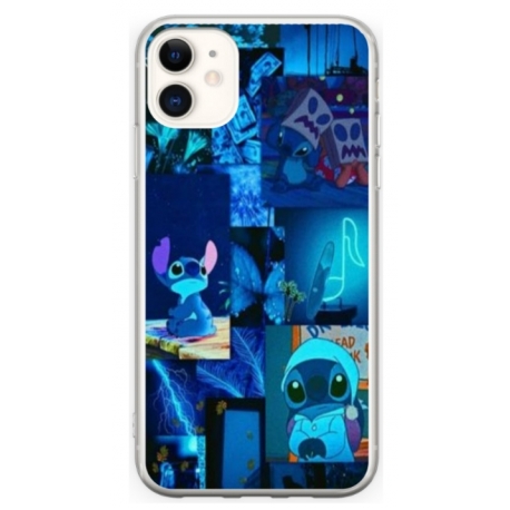 Husa personalizata tip carcasa HQPrint pentru Apple iPhone 11, model Stitch 1, multicolor, S1D1M0191