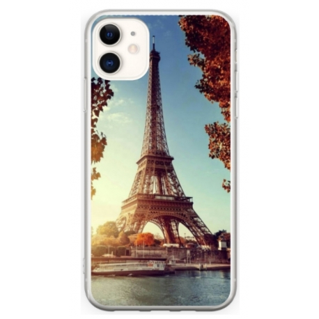 Husa personalizata tip carcasa HQPrint pentru Apple iPhone 11, model Nice View 8, multicolor, S1D1M0209