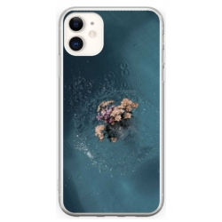 Husa personalizata tip carcasa HQPrint pentru Apple iPhone 11, model Flowers 15, multicolor, S1D1M0215