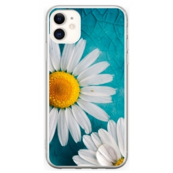 Husa personalizata tip carcasa HQPrint pentru Apple iPhone 11, model Petunia 1, multicolor, S1D1M0235