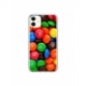Husa personalizata tip carcasa HQPrint pentru Apple iPhone 11, model MandM, multicolor, S1D1M0257