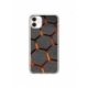 Husa personalizata tip carcasa HQPrint pentru Apple iPhone 11, model Lava Hex, multicolor, S1D1M0265