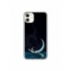 Husa personalizata tip carcasa HQPrint pentru Apple iPhone 11, model Moon Fishing, multicolor, S1D1M0270