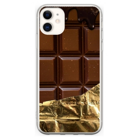 Husa personalizata tip carcasa HQPrint pentru Apple iPhone 11, model Chocolate, multicolor, S1D1M0272