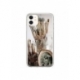 Husa personalizata tip carcasa HQPrint pentru Apple iPhone 11, model Brush, multicolor, S1D1M0282