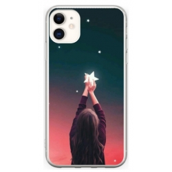 Husa personalizata tip carcasa HQPrint pentru Apple iPhone 11, model Star stealing, multicolor, S1D1M0292