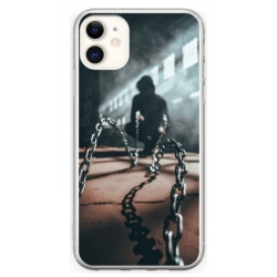 Husa personalizata tip carcasa HQPrint pentru Apple iPhone 11, model Chain Man, multicolor, S1D1M0296