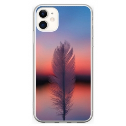 Husa personalizata tip carcasa HQPrint pentru Apple iPhone 11, model Fulg, multicolor, S1D1M0309