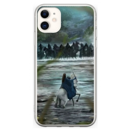 Husa personalizata tip carcasa HQPrint pentru Apple iPhone 11, model Brave, multicolor, S1D1M0310