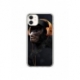 Husa personalizata tip carcasa HQPrint pentru Apple iPhone 11, model Monkey, multicolor, S1D1M0319