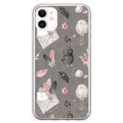 Husa personalizata tip carcasa HQPrint pentru Apple iPhone 11, model Abstract 1, multicolor, S1D1M0321