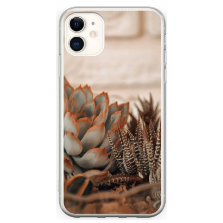 Husa personalizata tip carcasa HQPrint pentru Apple iPhone 11, model Flowers 21, multicolor, S1D1M0358