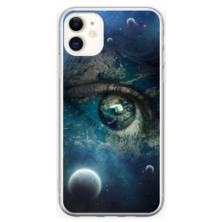 Husa personalizata tip carcasa HQPrint pentru Apple iPhone 11, model Abstract 3, multicolor, S1D1M0362