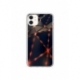 Husa personalizata tip carcasa HQPrint pentru Apple iPhone 11, model Lava Triangles, multicolor, S1D1M0367