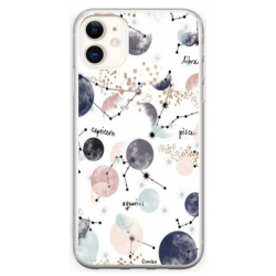 Husa personalizata tip carcasa HQPrint pentru Apple iPhone 11, model Abstract 6, multicolor, S1D1M0372