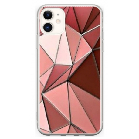 Husa personalizata tip carcasa HQPrint pentru Apple iPhone 11, model 3D, multicolor, S1D1M0373