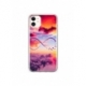 Husa personalizata tip carcasa HQPrint pentru Apple iPhone 11, model Bright Infinity, multicolor, S1D1M0377
