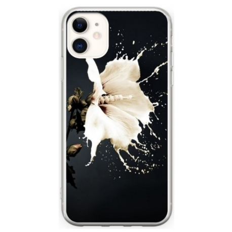 Husa personalizata tip carcasa HQPrint pentru Apple iPhone 11, model Jasmine, multicolor, S1D1M0389