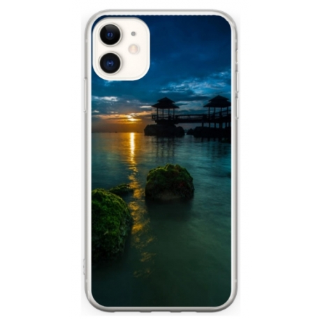 Husa personalizata tip carcasa HQPrint pentru Apple iPhone 12 Mini, model Nice View 1, multicolor, S1D1M0060