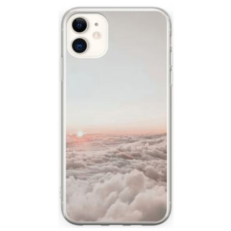 Husa personalizata tip carcasa HQPrint pentru Apple iPhone 12 Mini, model Sky, multicolor, S1D1M0061