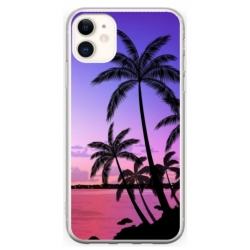 Husa personalizata tip carcasa HQPrint pentru Apple iPhone 12 Mini, model Beach View 2, multicolor, S1D1M0137