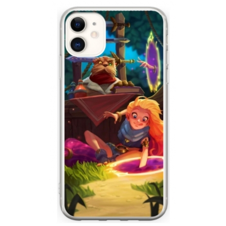Husa personalizata tip carcasa HQPrint pentru Apple iPhone 12 Mini, model Tangled, multicolor, S1D1M0150