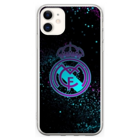 Husa personalizata tip carcasa HQPrint pentru Apple iPhone 12 Mini, model Real Madrid 1, multicolor, S1D1M0153