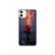 Husa personalizata tip carcasa HQPrint pentru Apple iPhone 12 Mini, model Fire Rose, multicolor, S1D1M0158