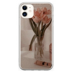 Husa personalizata tip carcasa HQPrint pentru Apple iPhone 12 Mini, model Flowers 14, multicolor, S1D1M0208